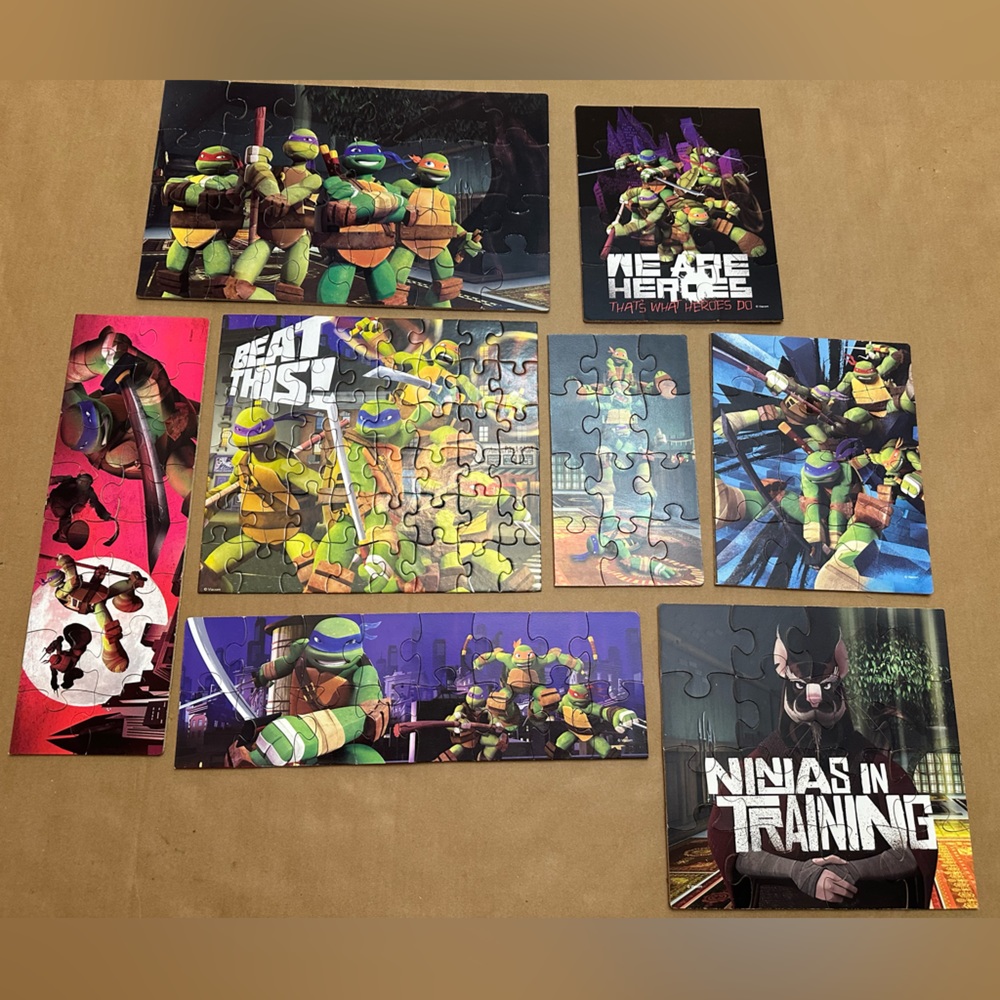 Teenage Mutant Ninja Turtles (8) Puzzles